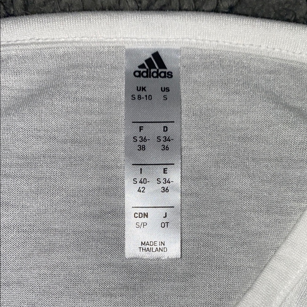 Women’s Adidas White Tank Top - Picture 6 of 7